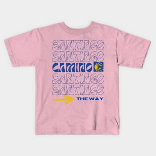 Santiago Camino The Way Kids T-Shirt